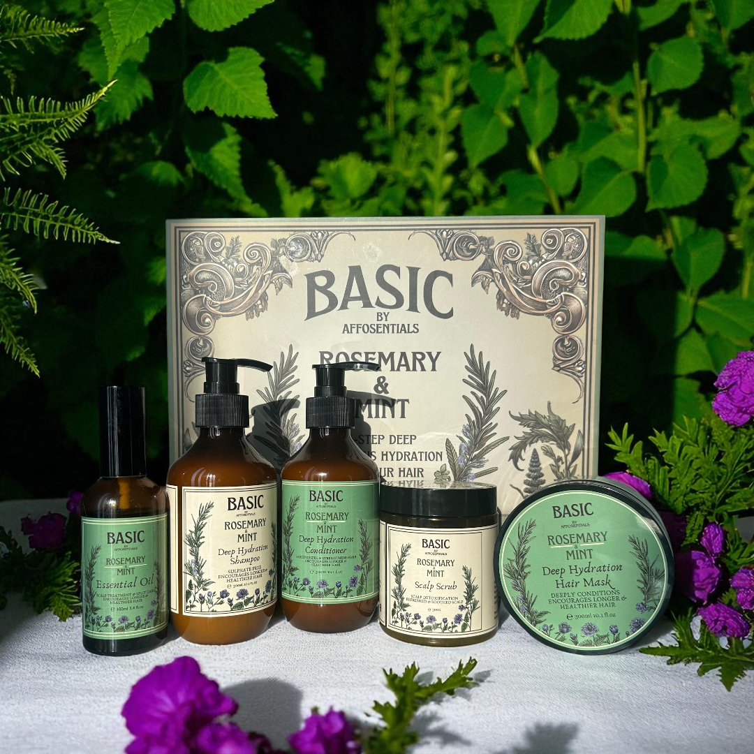 BASIC Complete 5-in-1 Rosemary & Mint Haircare Gift Box